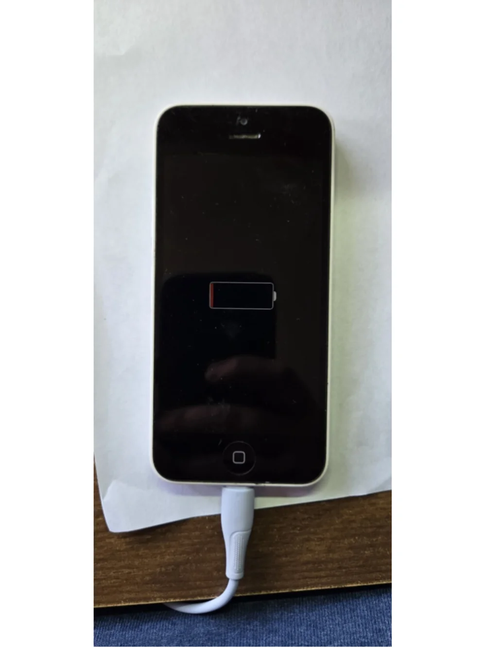 Apple iPhone 5c - 16GB - White (locked)